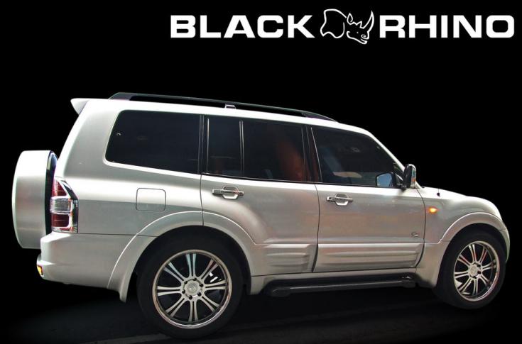 MITSUBISHI PAJERO SABI GLOSS BLACK MACHINED FACE WITH STAINLESS STEEL LIP